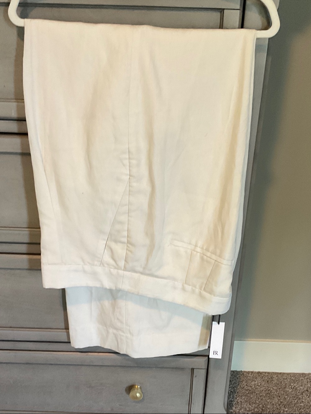 Banana Republic White Men's Chinos